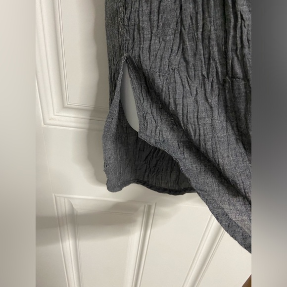 D8- FAIR PLAY Grey Mini T-Shirt Dress - Picture 3 of 6